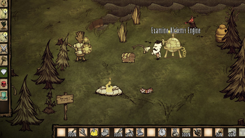 Illustration for article titled Dying as a Feature: Don't Starve and Impermanence (and Beefalo)